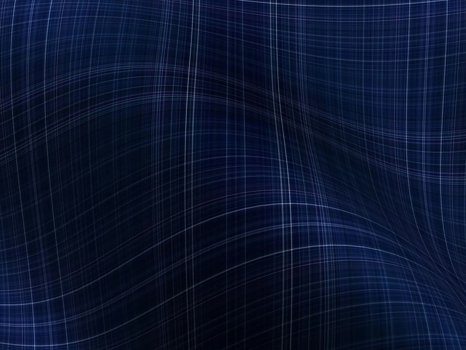 Intricate dark blue abstract grid texture with flowing wavy pattern, perfect for backgrounds.